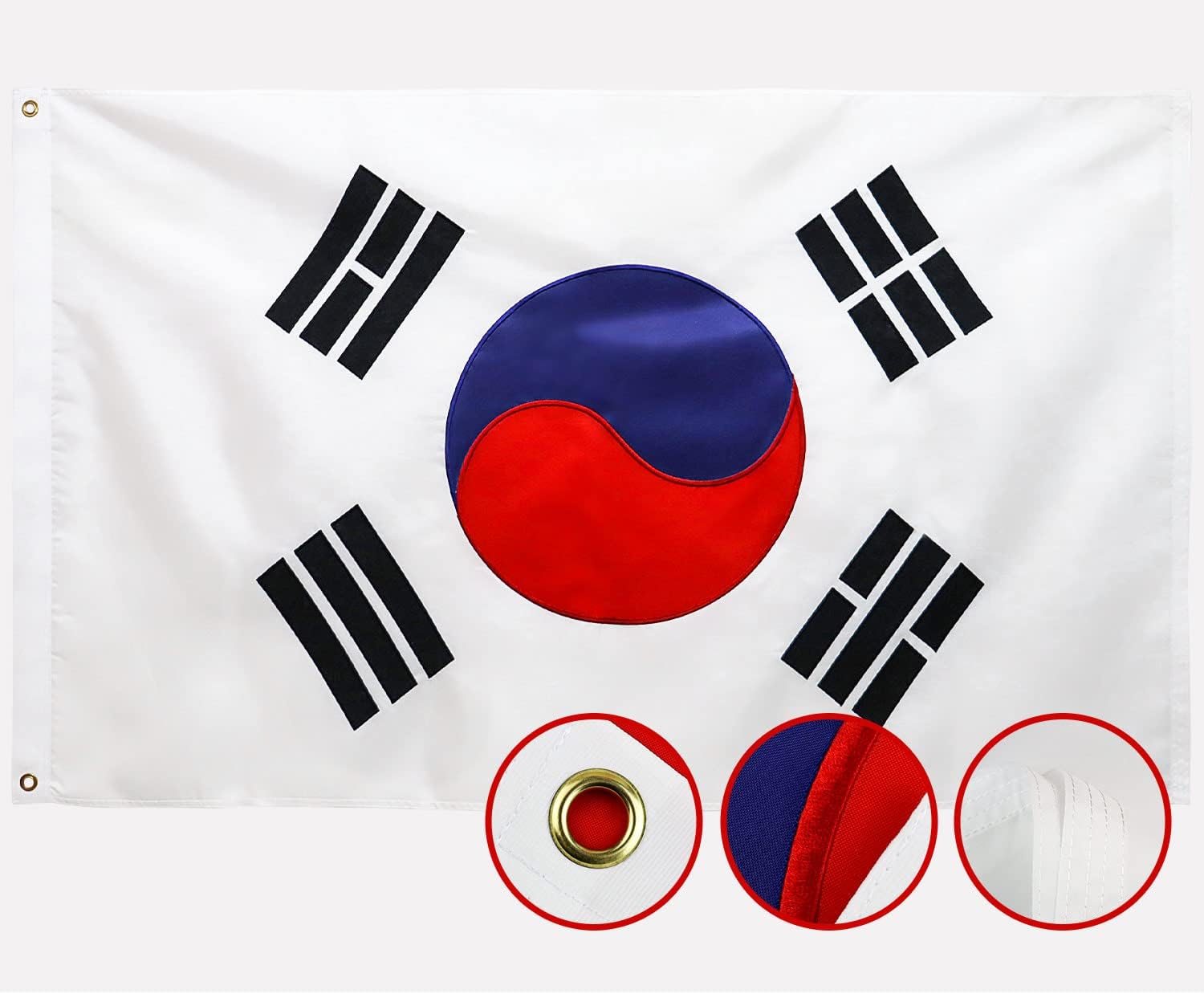 玉州韩国国旗 3x5ft